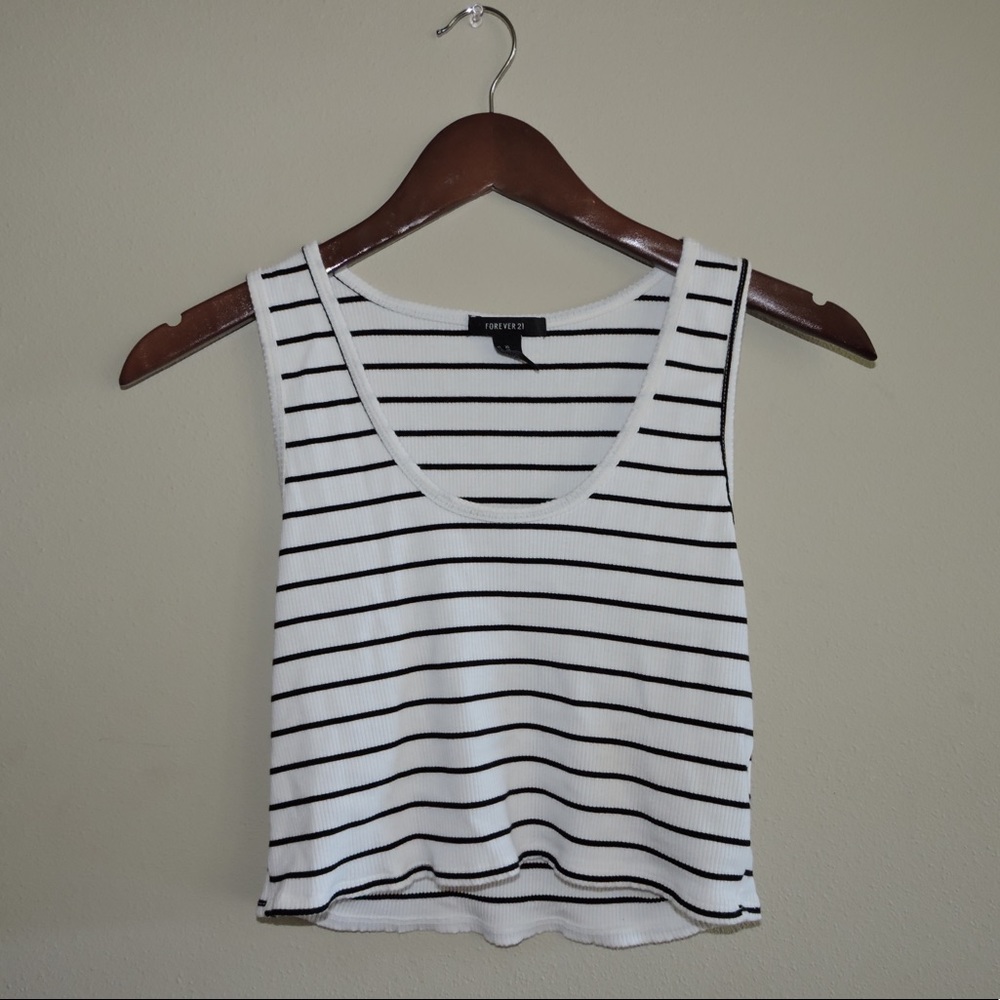 FOREVER 21 striped tank
